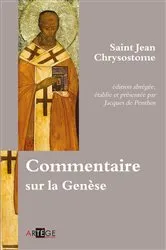 Book cover of Commentaire sur la Genèse by Jacques Le Goff