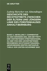 Book cover of Commentar zu den Gründen des, den Beytritt der vertretenen Streitgenossen, zu der von den unvertretenen erhobenen Nichtigskeitsquerel, abweisenden ersten Instanzurtheils vom 25sten November 1820 by Ludwig Harscher von Almendingen
