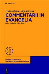 Book cover of Commentarii in evangelia by Fortunatianus Aquileiensis