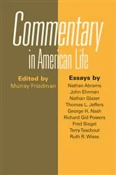Book cover of Commentary In American Life by Murray Friedman