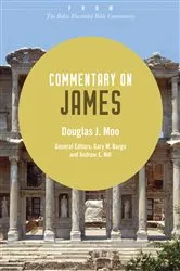 Book cover of Commentary on James by Douglas J. Moo
