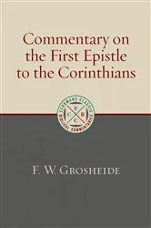Book cover of Commentary on the First Epistle to the Corinthians by Unknown