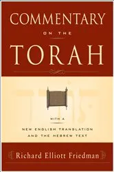 Book cover of Commentary on the Torah by Richard Elliott Friedman