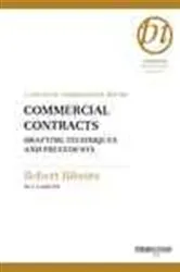 Book cover of Commercial Contracts (3rd ed.) by Robert Ribeiro