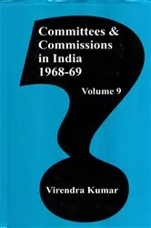 Book cover of Committees and Commissions in India 1968-69 by Unknown