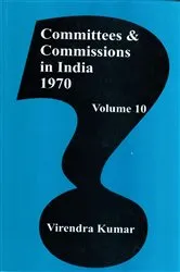 Book cover of Committees and Commissions in India 1970 by Unknown