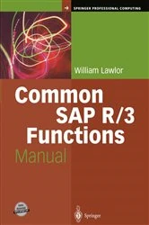 Book cover of Common SAP R/3 Functions Manual by William Lawlor