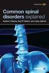 Book cover of Common Spinal Disorders Explained by Andrew Skyrme