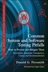 Book cover of Common System and Software Testing Pitfalls by Donald G. Firesmith