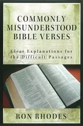 Book cover of Commonly Misunderstood Bible Verses by Ron Rhodes