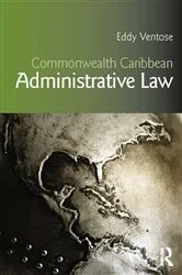Book cover of Commonwealth Caribbean Administrative Law by Eddy Ventose