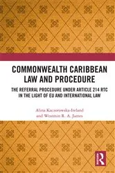 Book cover of Commonwealth Caribbean Law and Procedure by Alina Kaczorowska-Ireland