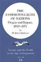 Book cover of Commonwealth of Nations by W. David McIntyre