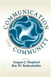 Book cover of Communication and Community by Unknown