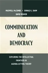 Book cover of Communication and Democracy by Maxwell E. McCombs