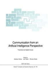 Book cover of Communication from an Artificial Intelligence Perspective by Andrew Ortony