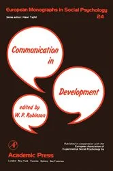 Book cover of Communication in Development by W. P. Robinson