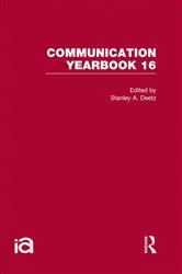 Book cover of Communication Yearbook 16 by Stanley Deetz