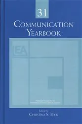 Book cover of Communication Yearbook 31 by Christina Beck