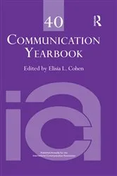 Book cover of Communication Yearbook 40 by Elisia L. Cohen