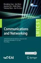 Book cover of Communications and Networking by Honghao Gao