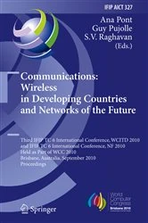 Book cover of Communications: Wireless in Developing Countries and Networks of the Future by Ana Pont
