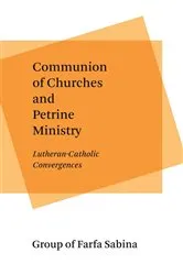 Book cover of Communion of Churches and Petrine Ministry by Group of Farfa Sabina
