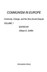 Book cover of Communism in Europe by William E. Griffith