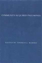 Book cover of Community-Acquired Pneumonia by Thomas J. Marrie