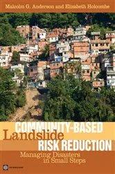 Book cover of Community-Based Landslide Risk Reduction by Malcolm G. Anderson