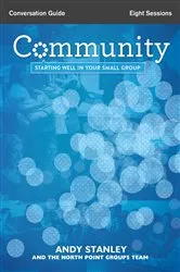Book cover of Community Bible Study Conversation Guide by Andy Stanley