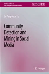 Book cover of Community detection and mining in social media by Lei Tang