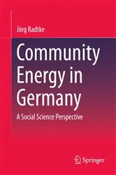 Book cover of Community Energy in Germany by Jörg Radtke