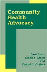 Book cover of Community Health Advocacy by Unknown