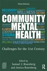 Book cover of Community Mental Health (3rd ed.) by Samuel J. Rosenberg