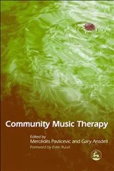 Book cover of Community Music Therapy by Gary Ansdell