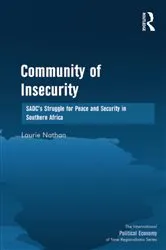 Book cover of Community of Insecurity by Laurie Nathan