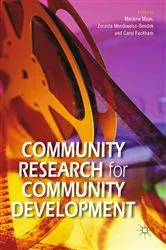 Book cover of Community Research for Community Development by M. Mayo