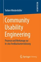 Book cover of Community Usability Engineering by Torben Wiedenhöfer