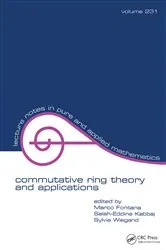 Book cover of Commutative Ring Theory and Applications by Unknown