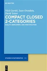 Book cover of Compact Closed 2-Categories by Nick Gurski