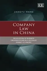 Book cover of Company Law in China by JiangYu Wang