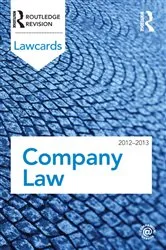 Book cover of Company Lawcards 2012-2013 (8th ed.) by Unknown