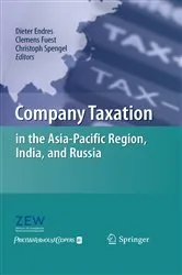 Book cover of Company Taxation in the Asia-Pacific Region, India, and Russia by Dieter Endres