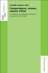 Book cover of Comparaisons, raisons, raisons d'État by Armelle Lefebvre