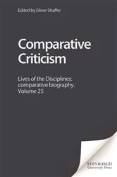 Book cover of Comparative Criticism by Elinor Shaffer