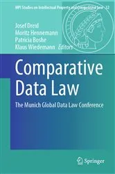 Book cover of Comparative Data Law by Josef Drexl