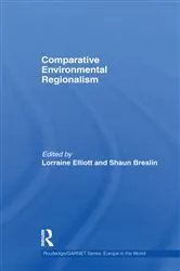 Book cover of Comparative Environmental Regionalism by Lorraine Elliott
