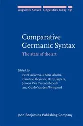 Book cover of Comparative Germanic Syntax by Unknown