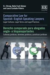 Book cover of Comparative Law for Spanish–English Speaking Lawyers by Unknown